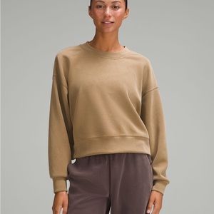 Lululemon perfectly oversized cropped crewneck